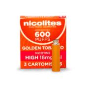 Nicolites Refills Golden Tobacco
