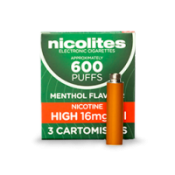 Nicolites Refills Menthol